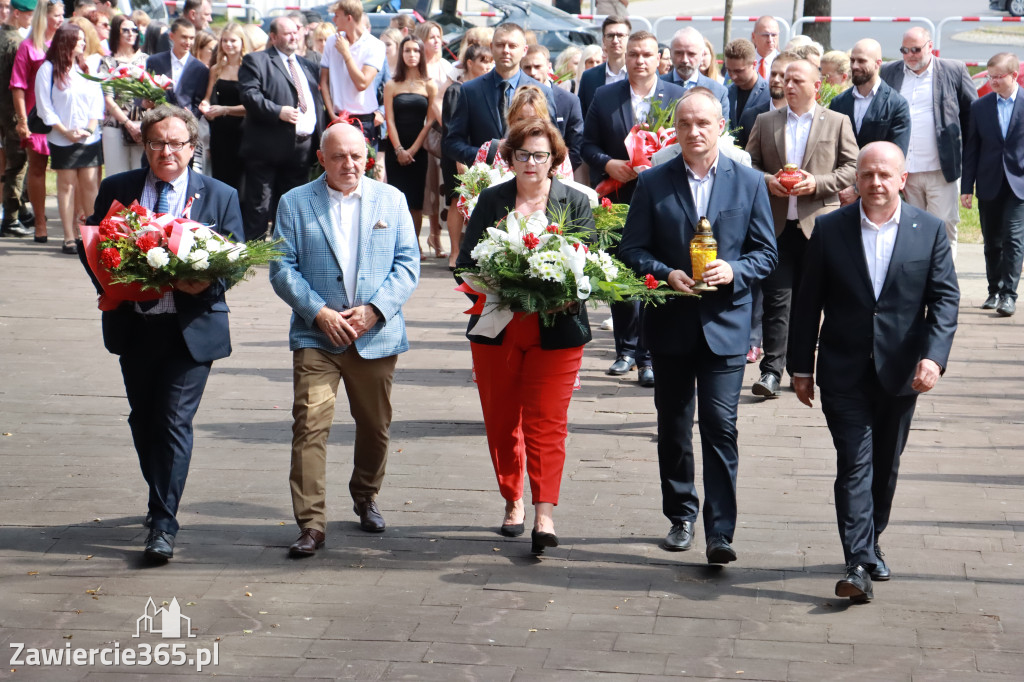 Fotorelacja: 86. rocznica wybuchu II wojny światowej w Zawierciu