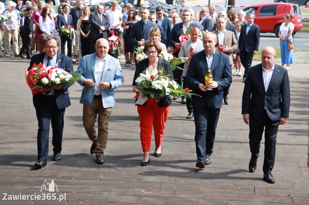 Fotorelacja: 86. rocznica wybuchu II wojny światowej w Zawierciu