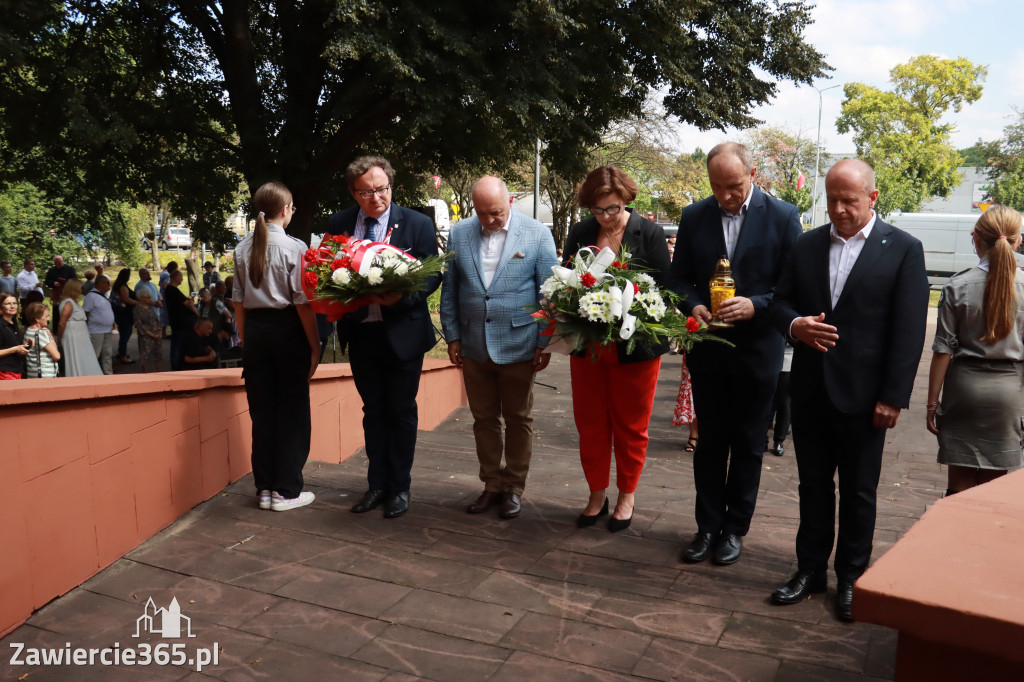 Fotorelacja: 86. rocznica wybuchu II wojny światowej w Zawierciu