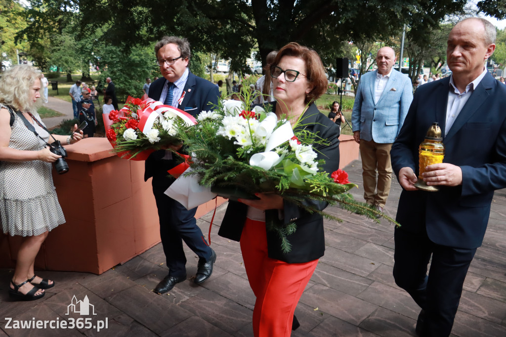Fotorelacja: 86. rocznica wybuchu II wojny światowej w Zawierciu