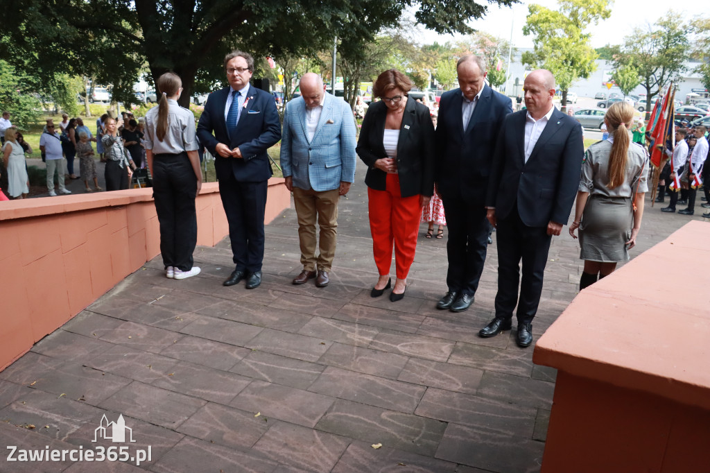 Fotorelacja: 86. rocznica wybuchu II wojny światowej w Zawierciu