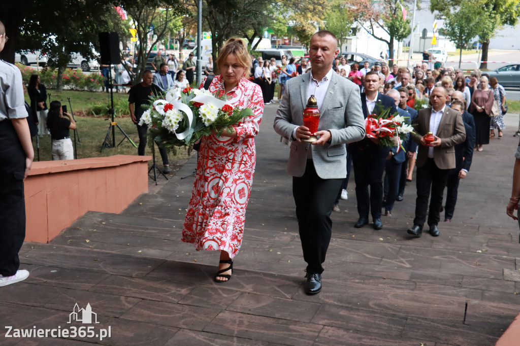 Fotorelacja: 86. rocznica wybuchu II wojny światowej w Zawierciu