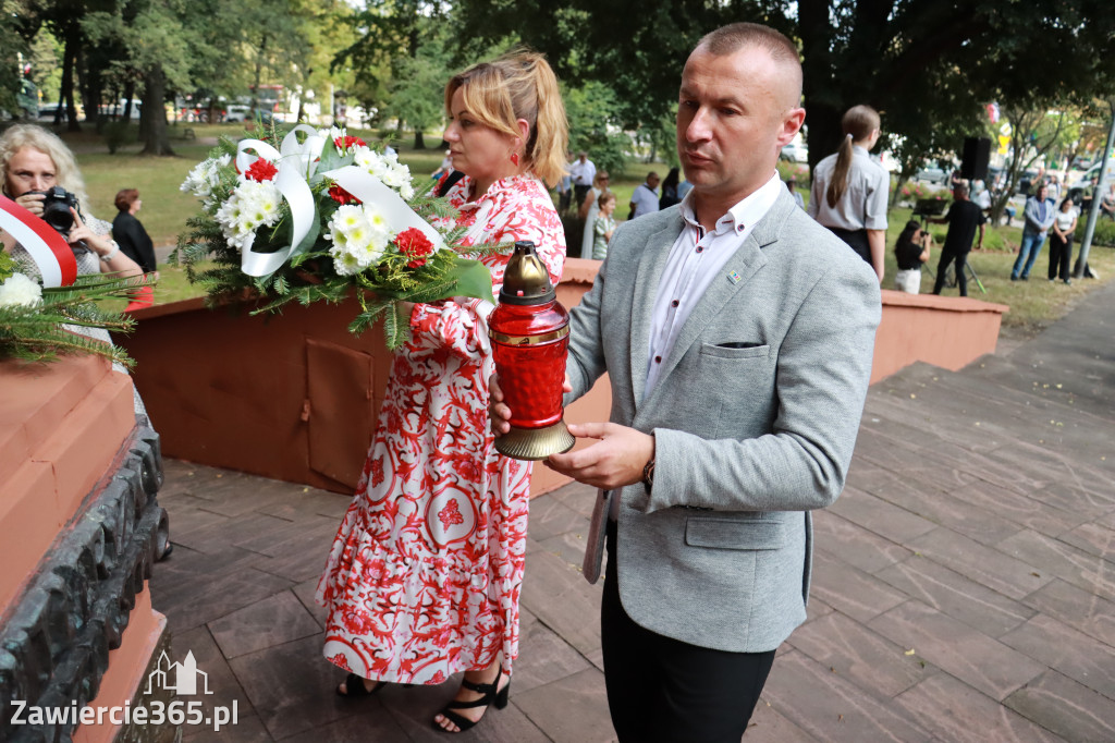 Fotorelacja: 86. rocznica wybuchu II wojny światowej w Zawierciu