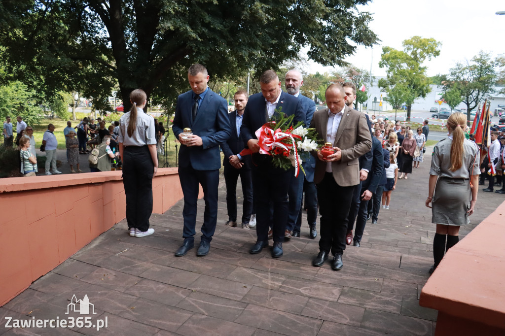 Fotorelacja: 86. rocznica wybuchu II wojny światowej w Zawierciu