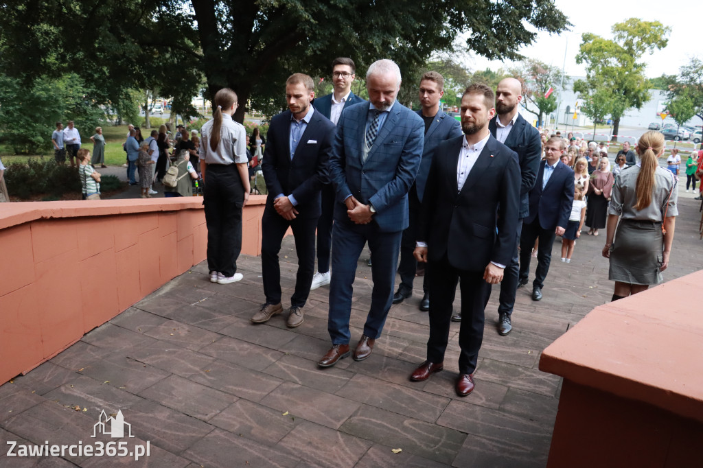 Fotorelacja: 86. rocznica wybuchu II wojny światowej w Zawierciu