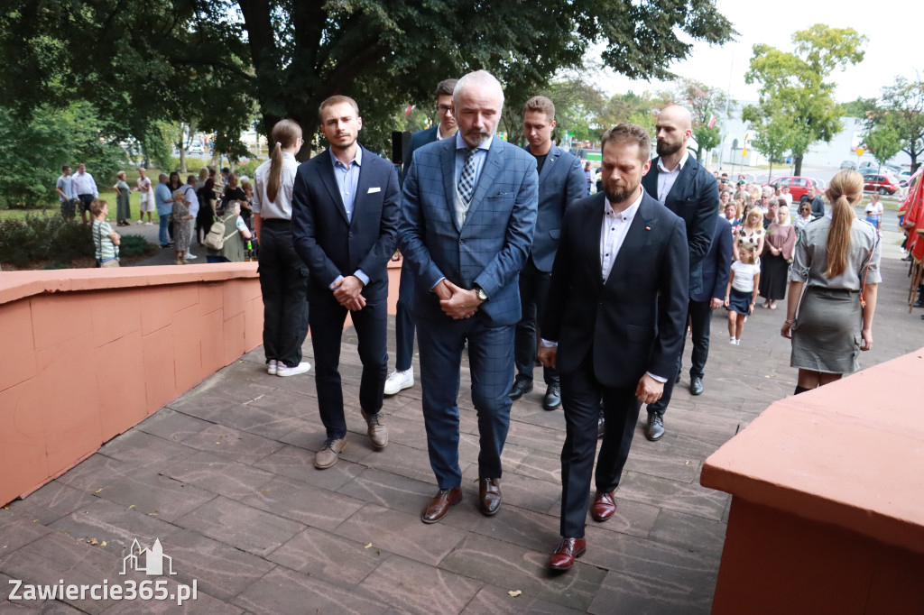 Fotorelacja: 86. rocznica wybuchu II wojny światowej w Zawierciu
