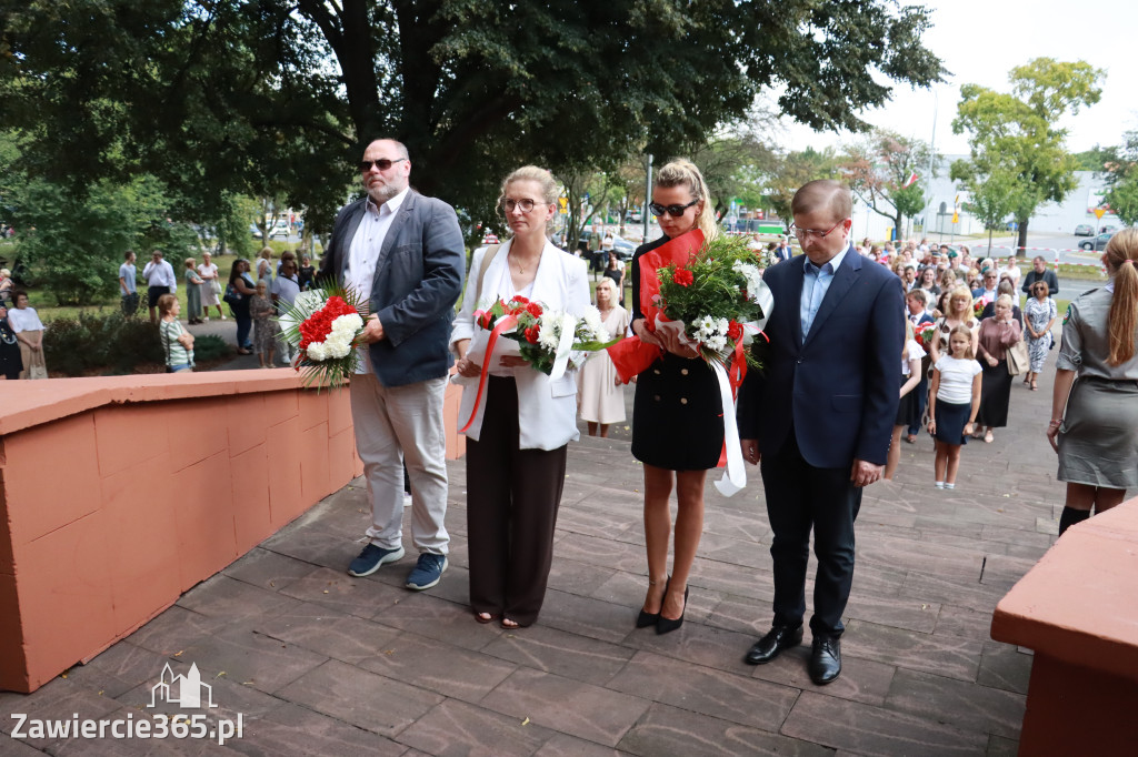Fotorelacja: 86. rocznica wybuchu II wojny światowej w Zawierciu