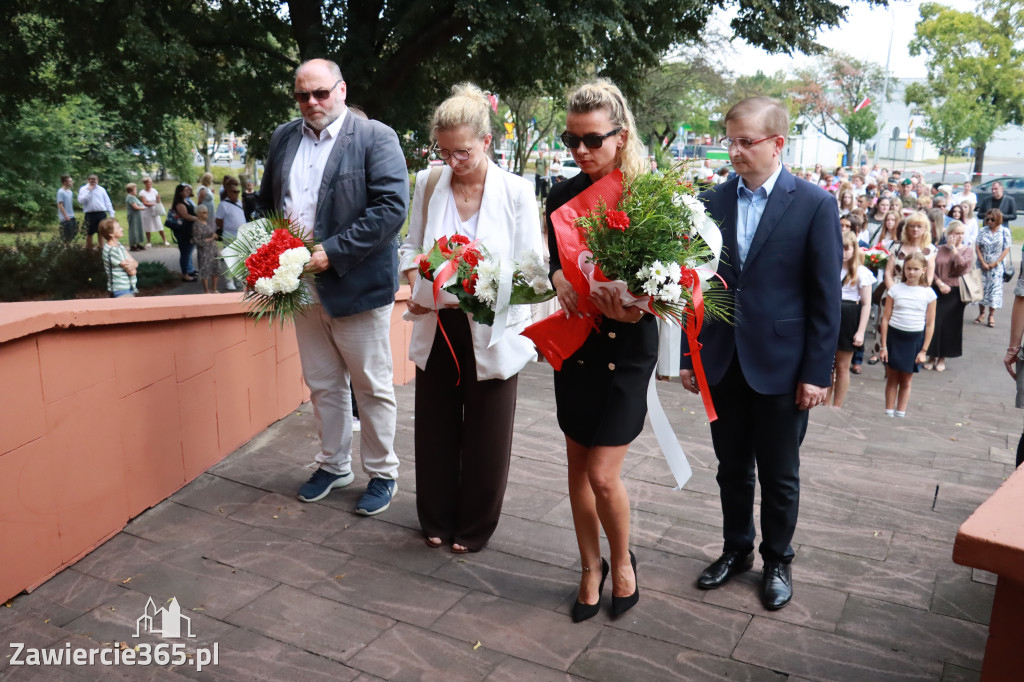 Fotorelacja: 86. rocznica wybuchu II wojny światowej w Zawierciu