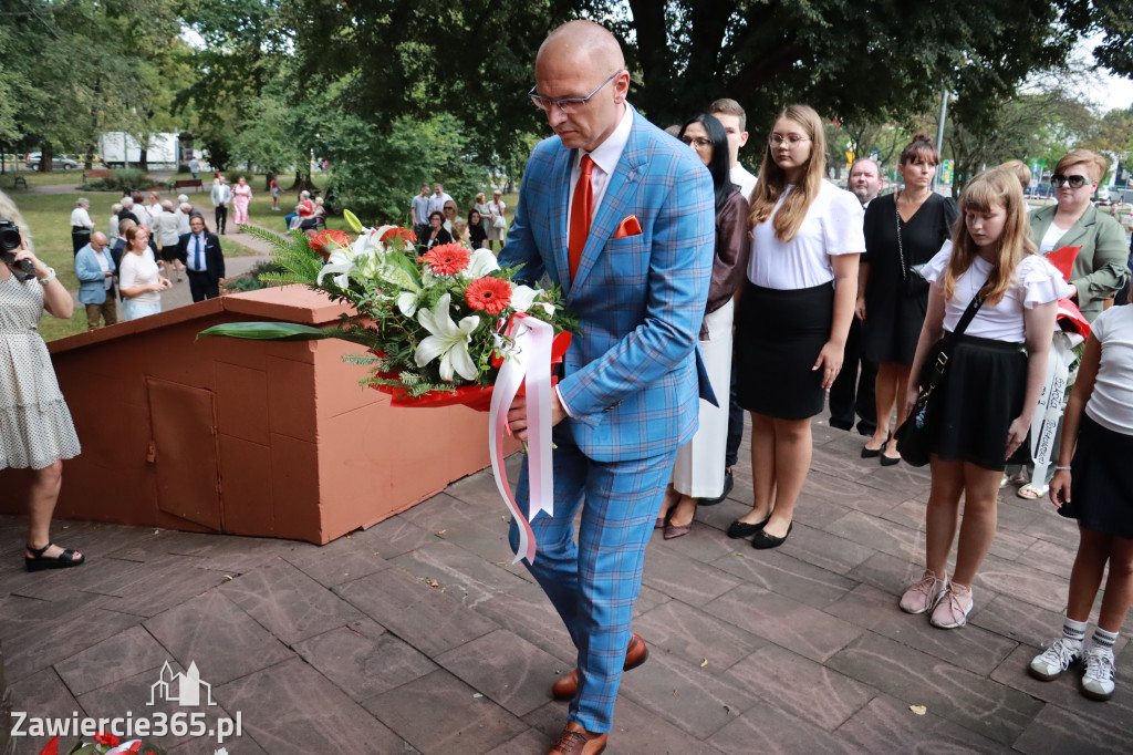 Fotorelacja: 86. rocznica wybuchu II wojny światowej w Zawierciu