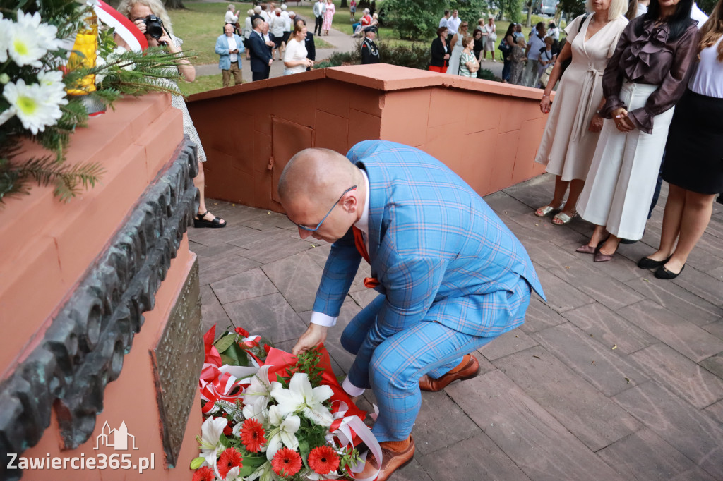 Fotorelacja: 86. rocznica wybuchu II wojny światowej w Zawierciu