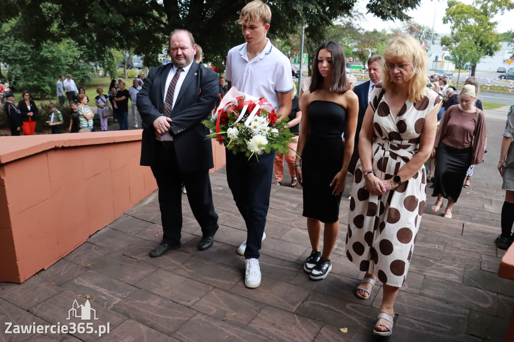 Fotorelacja: 86. rocznica wybuchu II wojny światowej w Zawierciu