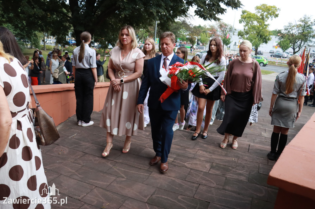 Fotorelacja: 86. rocznica wybuchu II wojny światowej w Zawierciu