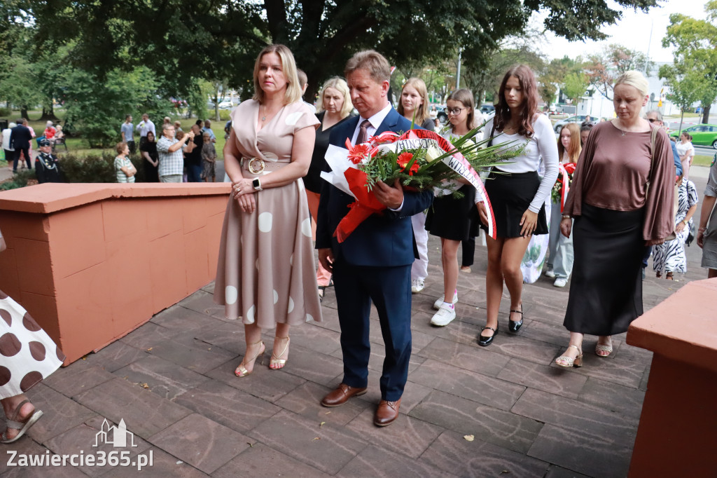 Fotorelacja: 86. rocznica wybuchu II wojny światowej w Zawierciu