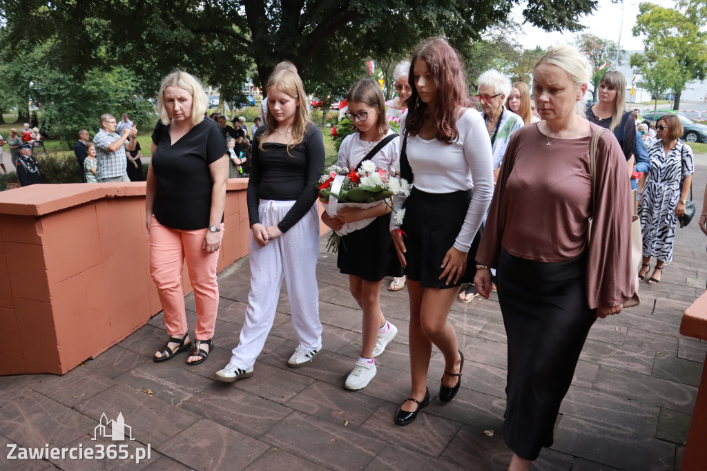 Fotorelacja: 86. rocznica wybuchu II wojny światowej w Zawierciu