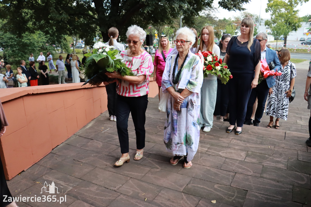 Fotorelacja: 86. rocznica wybuchu II wojny światowej w Zawierciu
