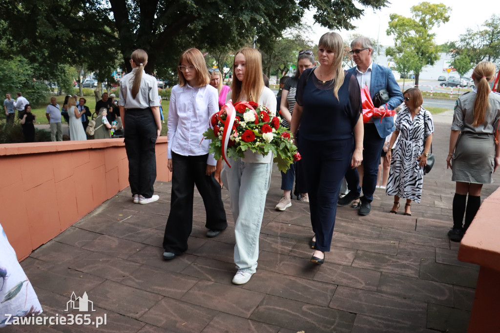 Fotorelacja: 86. rocznica wybuchu II wojny światowej w Zawierciu