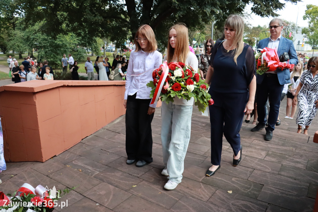 Fotorelacja: 86. rocznica wybuchu II wojny światowej w Zawierciu