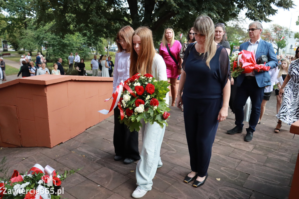 Fotorelacja: 86. rocznica wybuchu II wojny światowej w Zawierciu