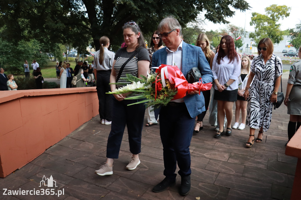 Fotorelacja: 86. rocznica wybuchu II wojny światowej w Zawierciu