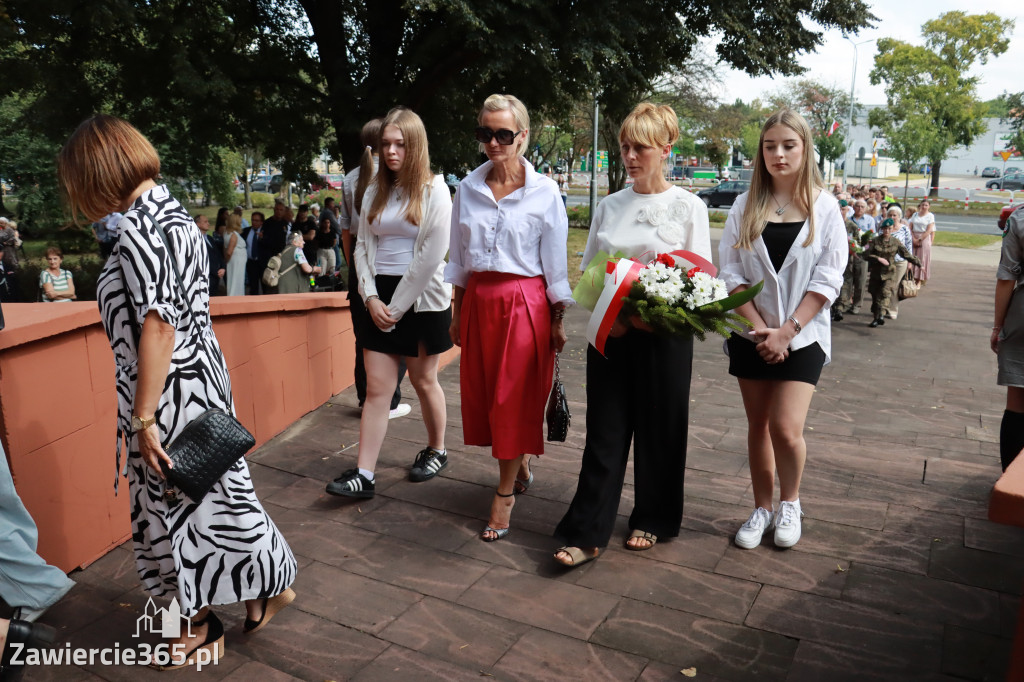 Fotorelacja: 86. rocznica wybuchu II wojny światowej w Zawierciu