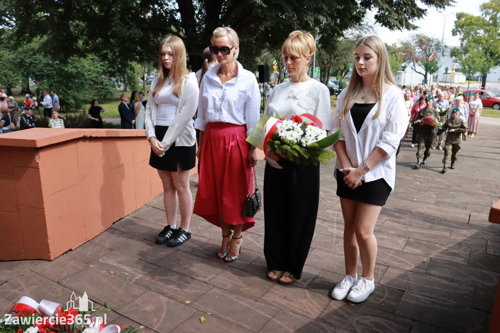 Fotorelacja: 86. rocznica wybuchu II wojny światowej w Zawierciu