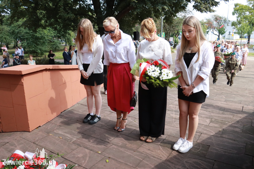 Fotorelacja: 86. rocznica wybuchu II wojny światowej w Zawierciu