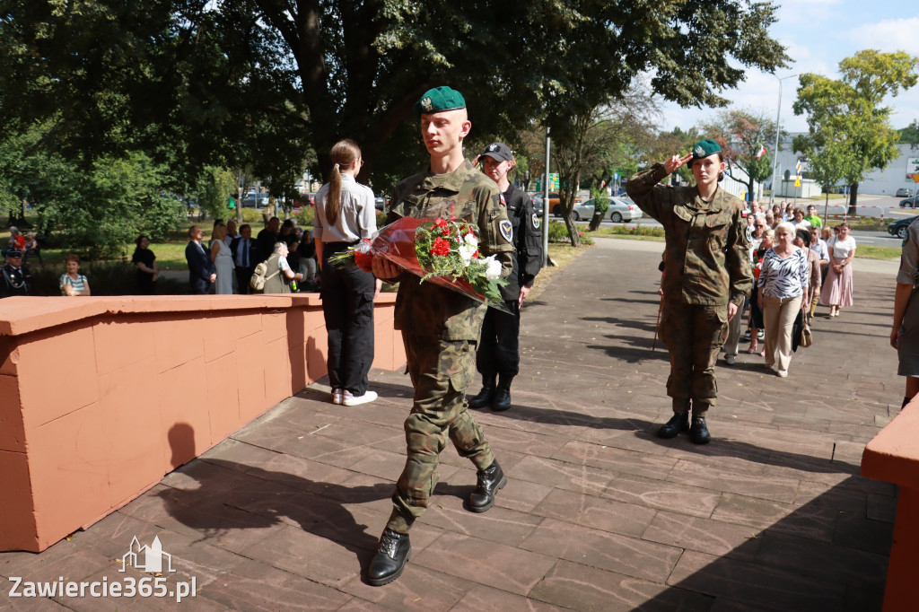 Fotorelacja: 86. rocznica wybuchu II wojny światowej w Zawierciu
