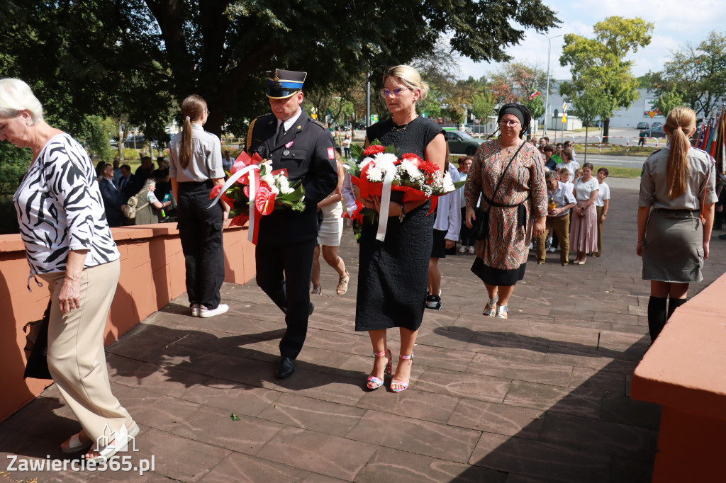 Fotorelacja: 86. rocznica wybuchu II wojny światowej w Zawierciu
