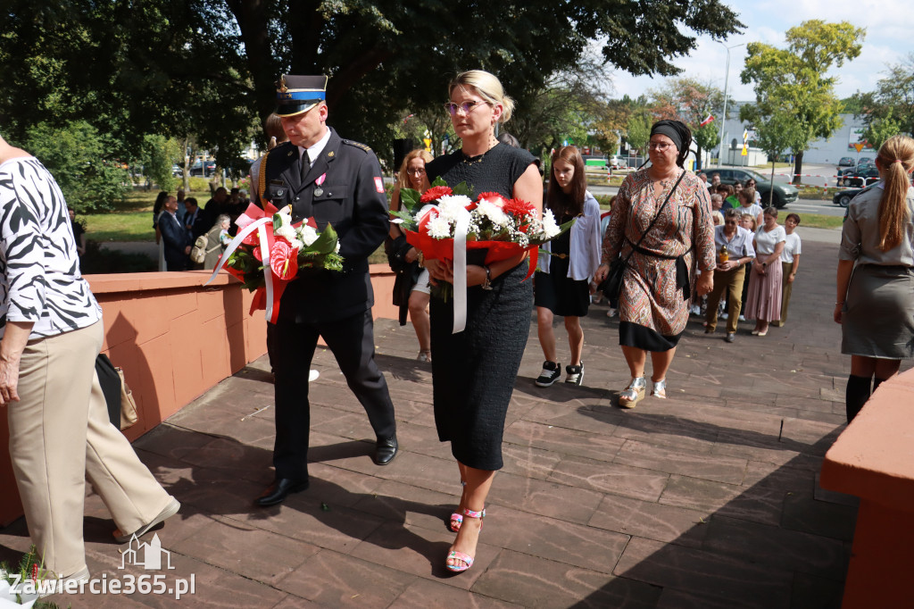 Fotorelacja: 86. rocznica wybuchu II wojny światowej w Zawierciu