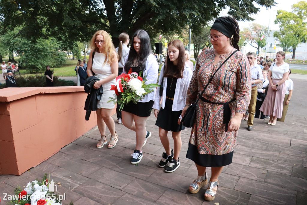 Fotorelacja: 86. rocznica wybuchu II wojny światowej w Zawierciu