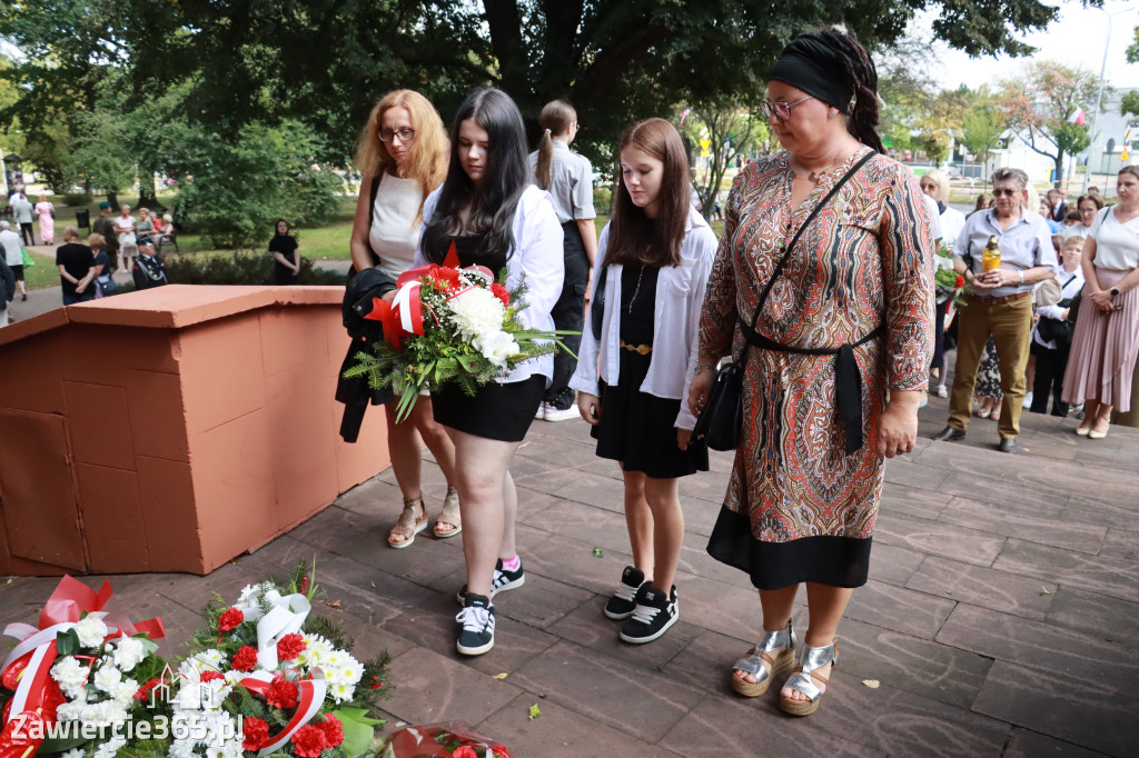 Fotorelacja: 86. rocznica wybuchu II wojny światowej w Zawierciu