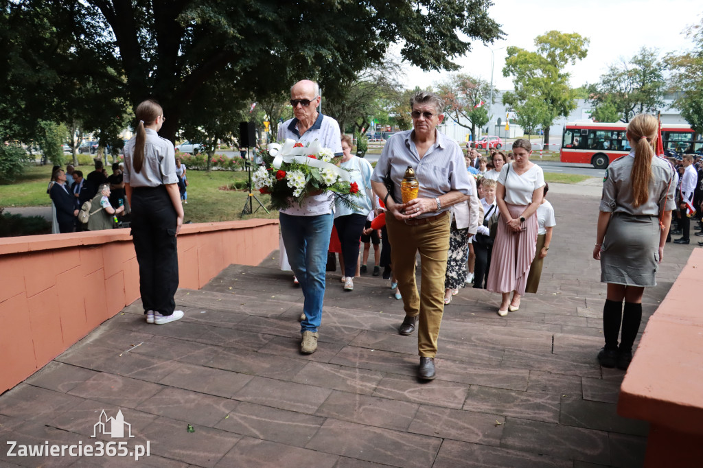 Fotorelacja: 86. rocznica wybuchu II wojny światowej w Zawierciu