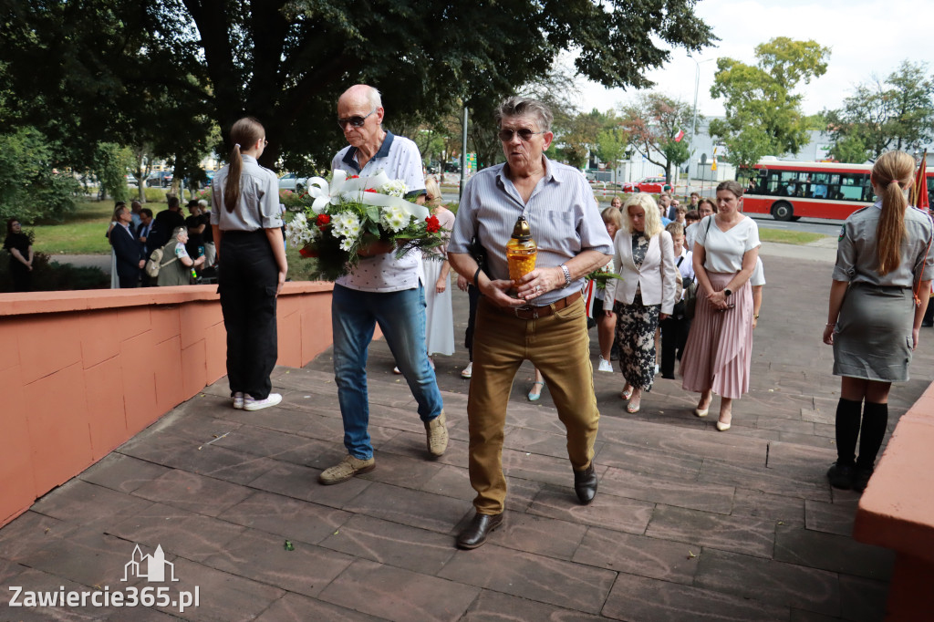 Fotorelacja: 86. rocznica wybuchu II wojny światowej w Zawierciu