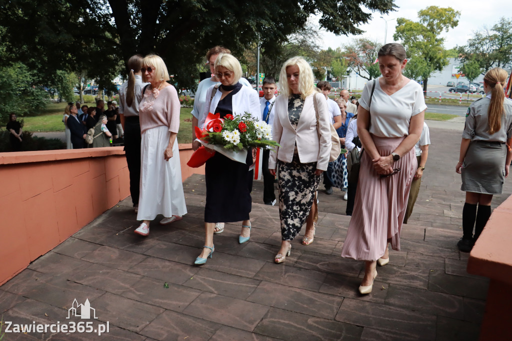 Fotorelacja: 86. rocznica wybuchu II wojny światowej w Zawierciu