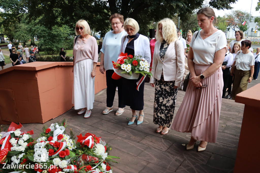 Fotorelacja: 86. rocznica wybuchu II wojny światowej w Zawierciu
