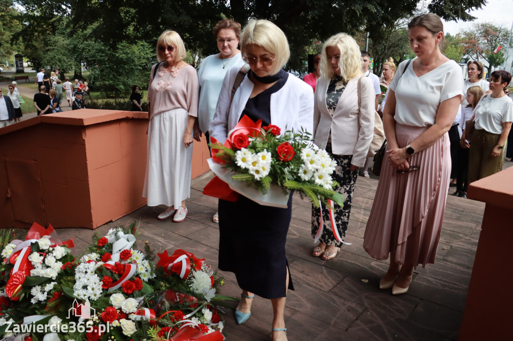 Fotorelacja: 86. rocznica wybuchu II wojny światowej w Zawierciu