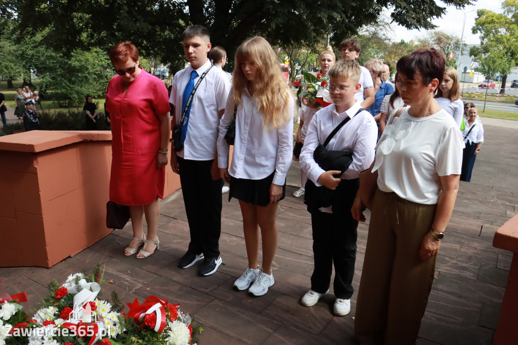 Fotorelacja: 86. rocznica wybuchu II wojny światowej w Zawierciu