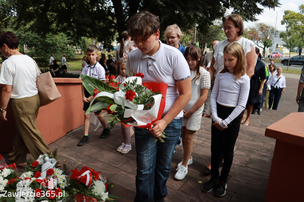 Fotorelacja: 86. rocznica wybuchu II wojny światowej w Zawierciu