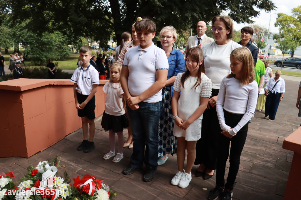 Fotorelacja: 86. rocznica wybuchu II wojny światowej w Zawierciu