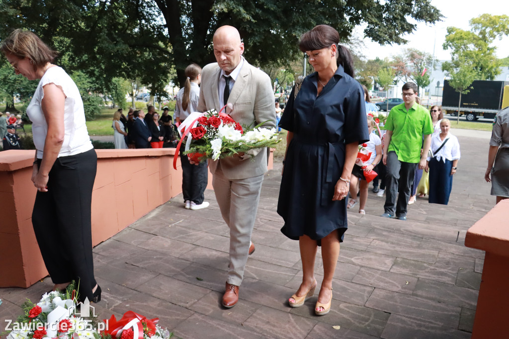 Fotorelacja: 86. rocznica wybuchu II wojny światowej w Zawierciu