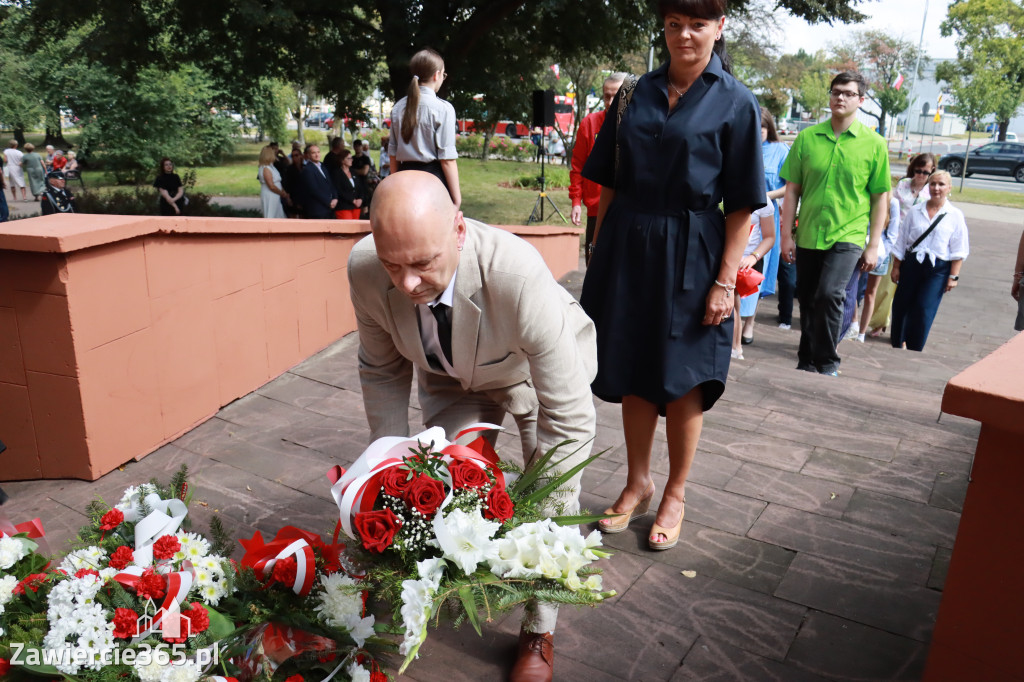 Fotorelacja: 86. rocznica wybuchu II wojny światowej w Zawierciu