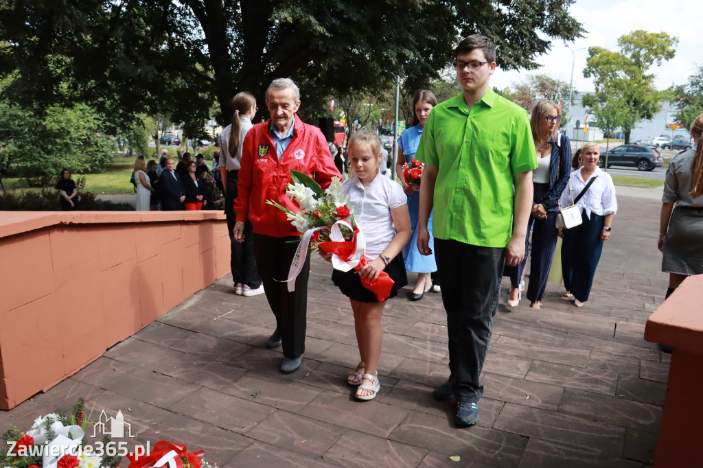 Fotorelacja: 86. rocznica wybuchu II wojny światowej w Zawierciu