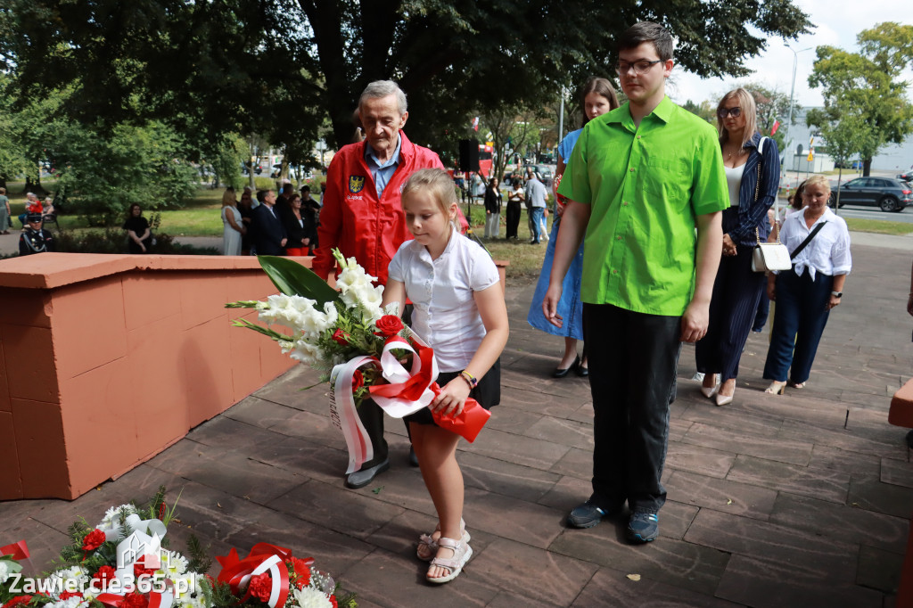 Fotorelacja: 86. rocznica wybuchu II wojny światowej w Zawierciu