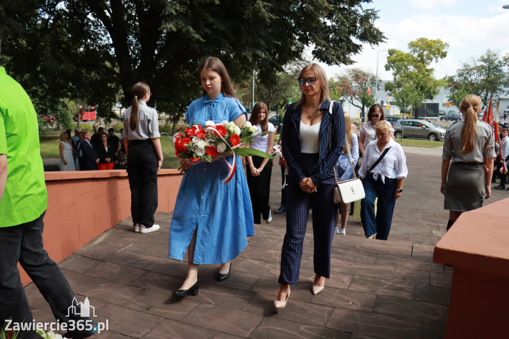 Fotorelacja: 86. rocznica wybuchu II wojny światowej w Zawierciu
