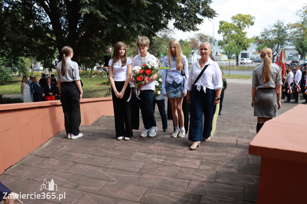 Fotorelacja: 86. rocznica wybuchu II wojny światowej w Zawierciu
