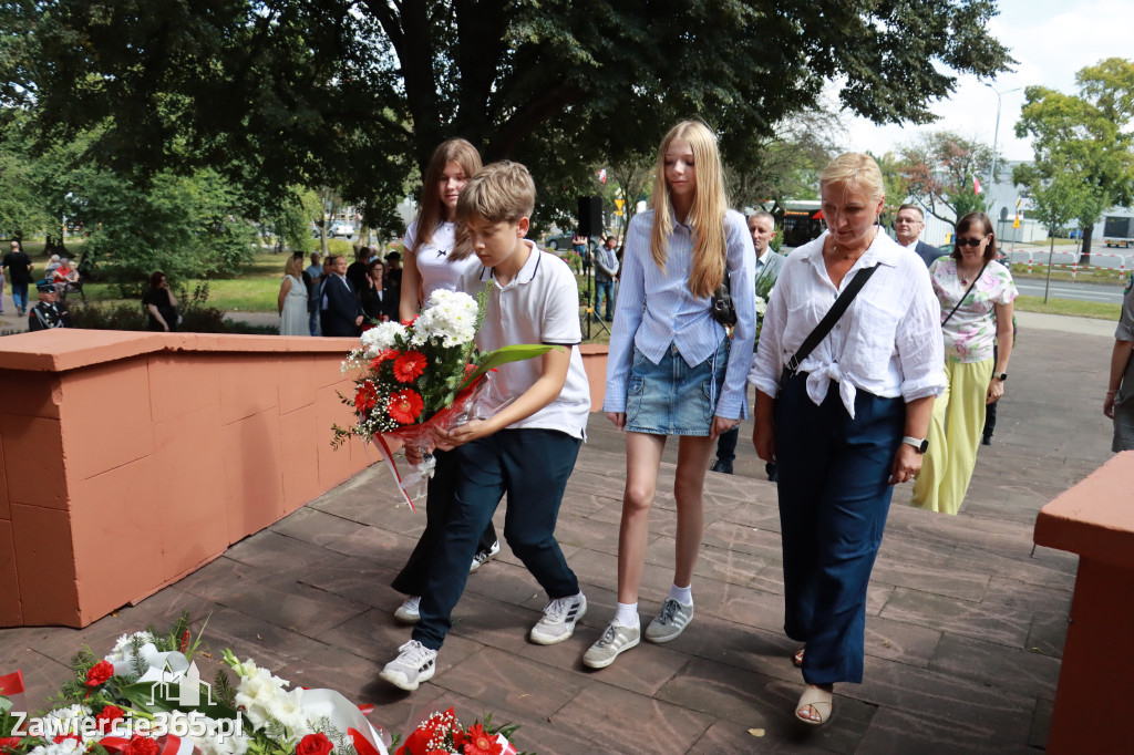 Fotorelacja: 86. rocznica wybuchu II wojny światowej w Zawierciu
