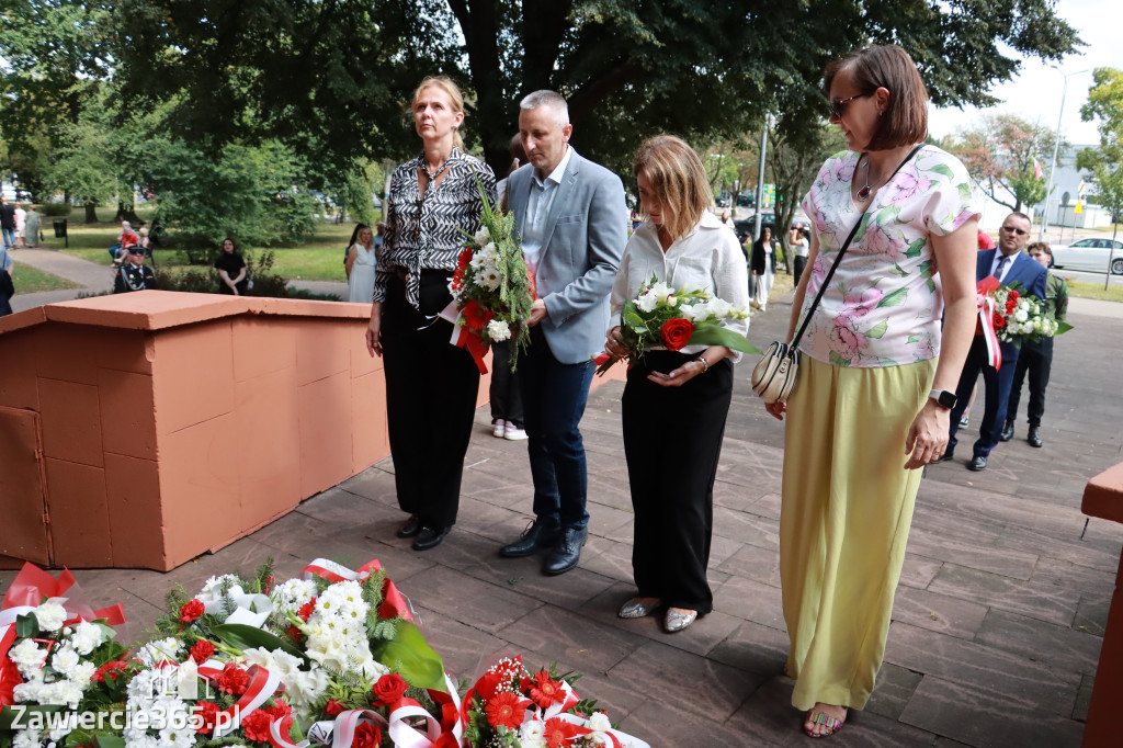 Fotorelacja: 86. rocznica wybuchu II wojny światowej w Zawierciu