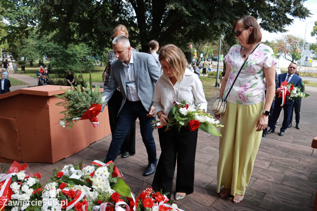 Fotorelacja: 86. rocznica wybuchu II wojny światowej w Zawierciu