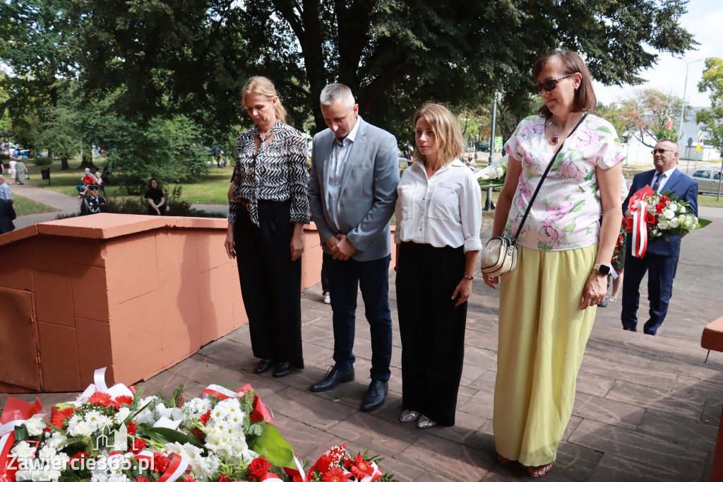 Fotorelacja: 86. rocznica wybuchu II wojny światowej w Zawierciu