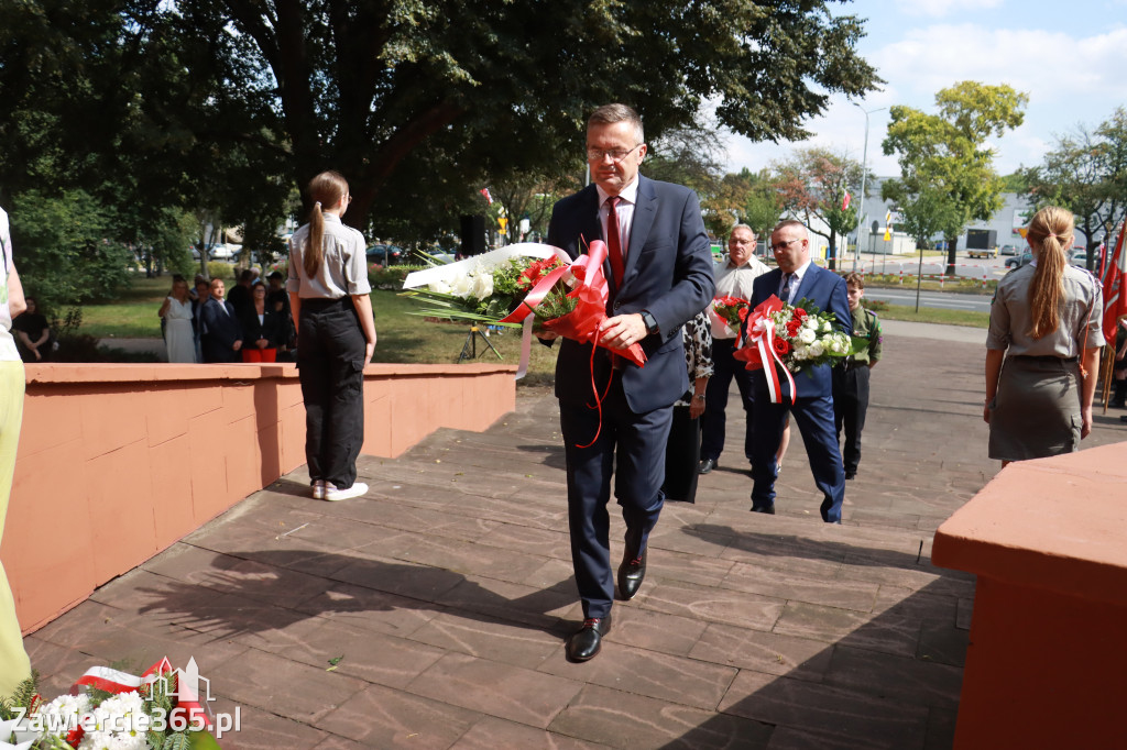 Fotorelacja: 86. rocznica wybuchu II wojny światowej w Zawierciu
